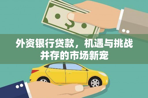 金城外资银行贷款，机遇与挑战并存的市场新宠