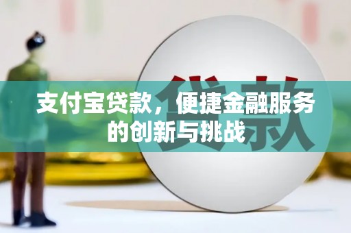 金城支付宝贷款，便捷金融服务的创新与挑战