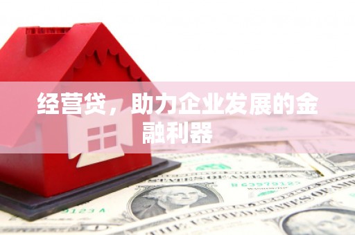 金城经营贷，助力企业发展的金融利器