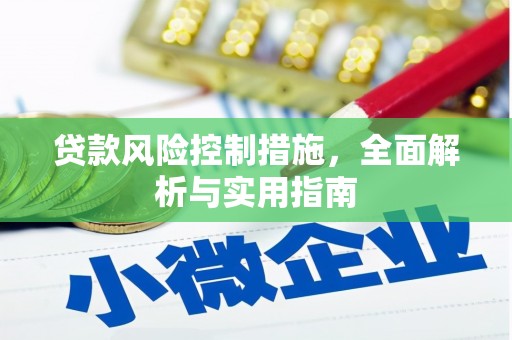 金城贷款风险控制措施，全面解析与实用指南