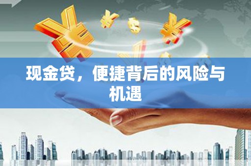 金城现金贷，便捷背后的风险与机遇