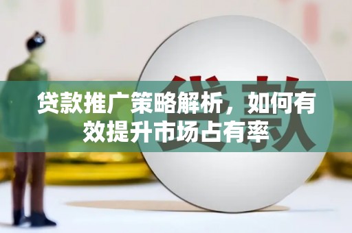 金城贷款推广策略解析，如何有效提升市场占有率