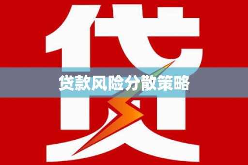 金城贷款风险分散策略