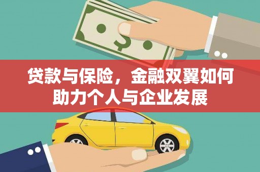 金城贷款与保险，金融双翼如何助力个人与企业发展