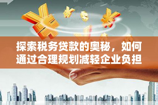 金城探索税务贷款的奥秘，如何通过合理规划减轻企业负担