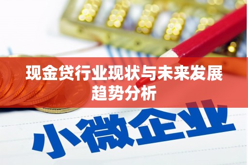 金城现金贷行业现状与未来发展趋势分析