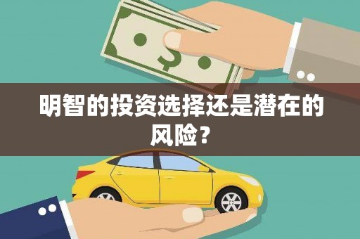 金城明智的投资选择还是潜在的风险？