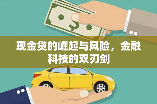金城现金贷的崛起与风险，金融科技的双刃剑