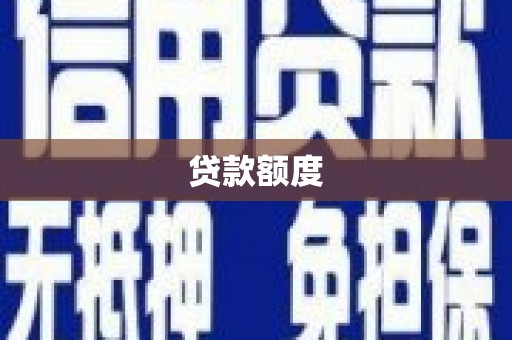 金城贷款额度