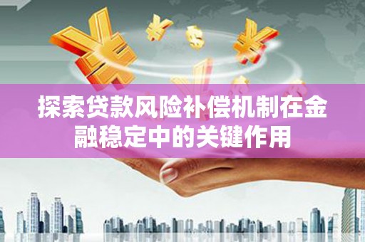 金城探索贷款风险补偿机制在金融稳定中的关键作用