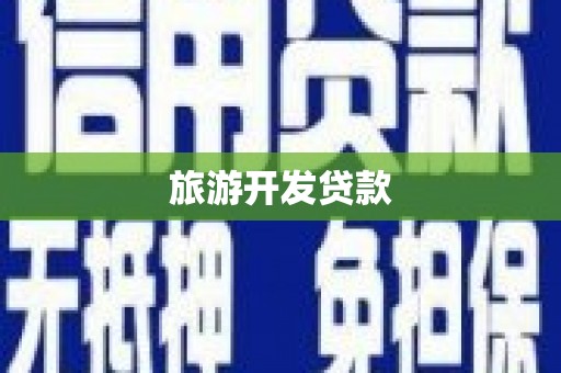 金城旅游开发贷款
