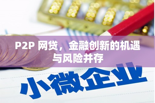 金城P2P 网贷，金融创新的机遇与风险并存