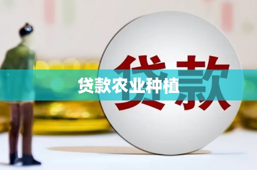 金城贷款农业种植
