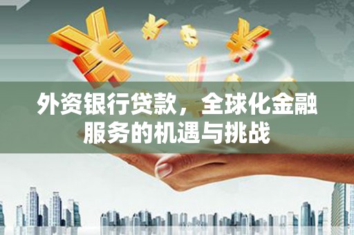 金城外资银行贷款，全球化金融服务的机遇与挑战