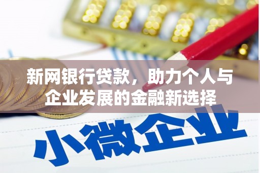 金城新网银行贷款，助力个人与企业发展的金融新选择