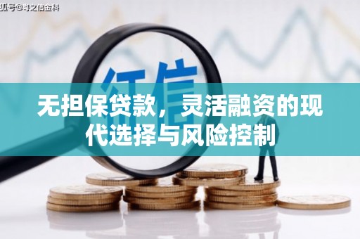 金城无担保贷款，灵活融资的现代选择与风险控制
