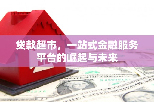 金城贷款超市，一站式金融服务平台的崛起与未来