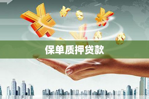金城保单质押贷款