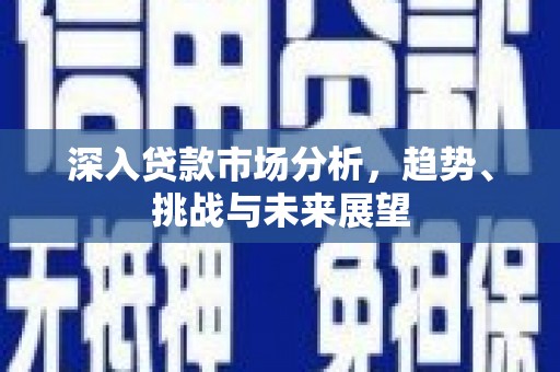 金城深入贷款市场分析，趋势、挑战与未来展望