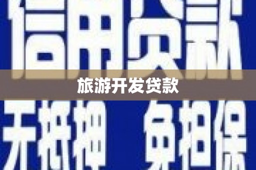 金城旅游开发贷款