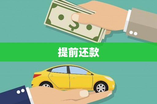 金城提前还款