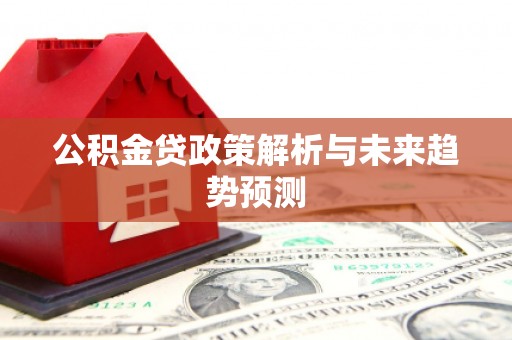 金城公积金贷政策解析与未来趋势预测