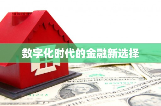 金城数字化时代的金融新选择