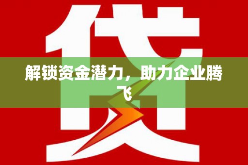 金城解锁资金潜力，助力企业腾飞
